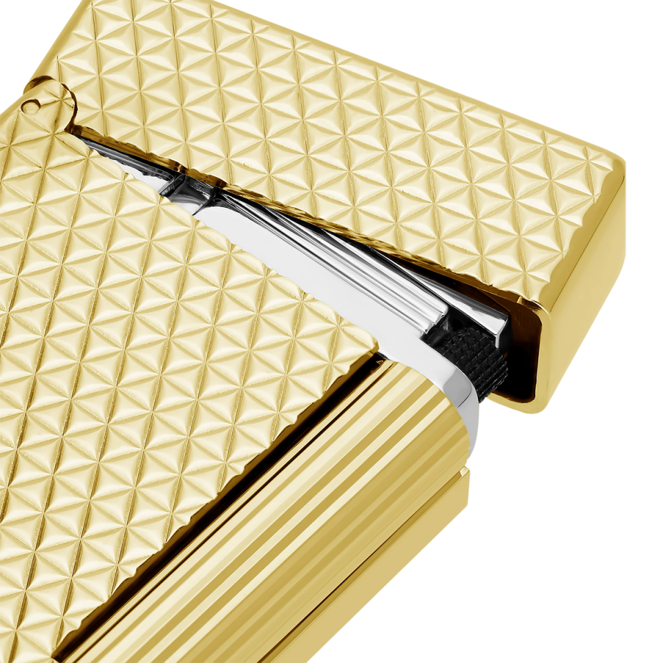 S.T. Dupont Initial Diamond Head Gold Çakmak 20821