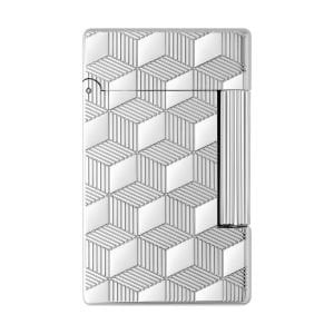 S.T. Dupont Initial Cube Silver Çakmak 20840