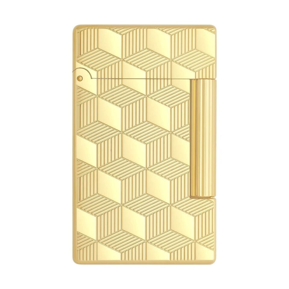 S.T. Dupont Initial Cube Gold Çakmak 20841