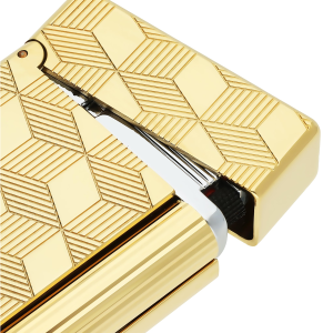 S.T. Dupont Initial Cube Gold Çakmak 20841
