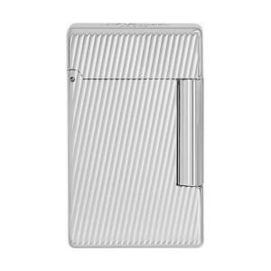 S.T. Dupont Initial Diagonal Silver Çakmak 20830