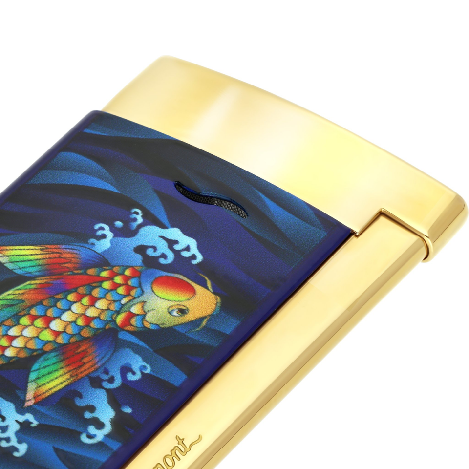 S.T. Dupont Slim 7 Koi Fish Çakmak 27797KF