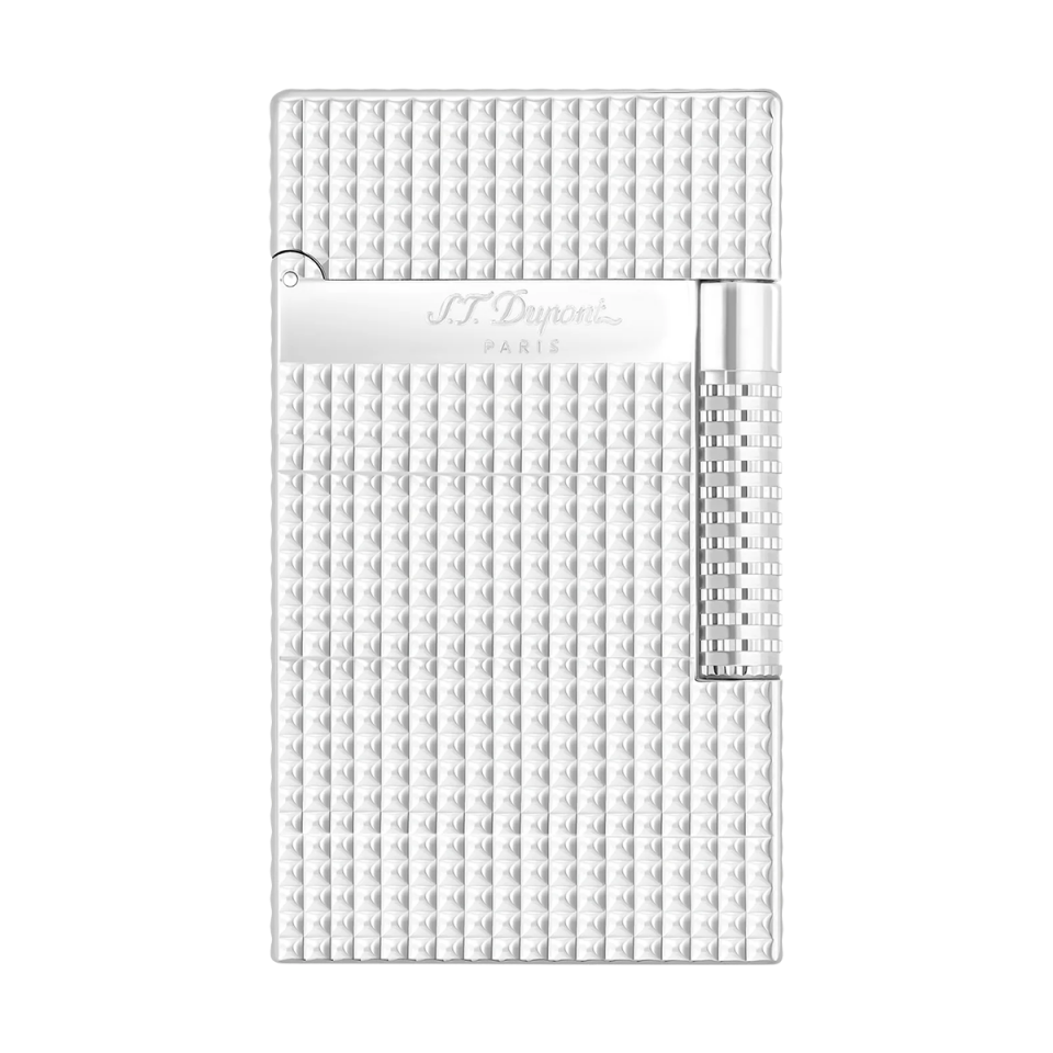 S.T. Dupont New Le Grand Diamond Head Silver Çakmak C23011