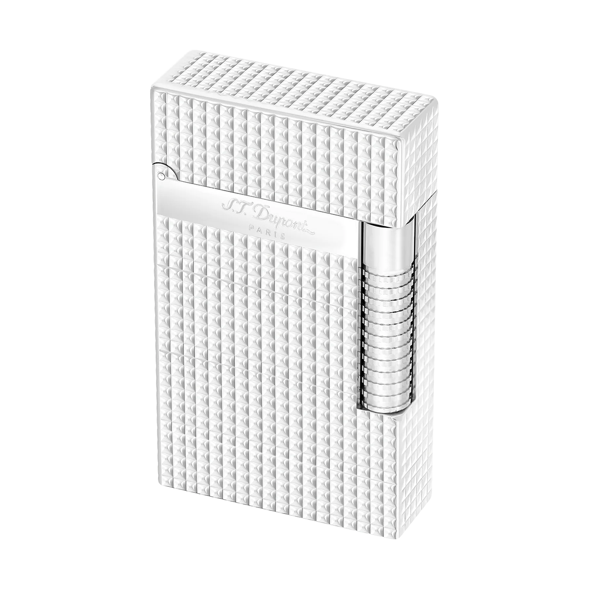 S.T. Dupont New Le Grand Diamond Head Silver Çakmak C23011