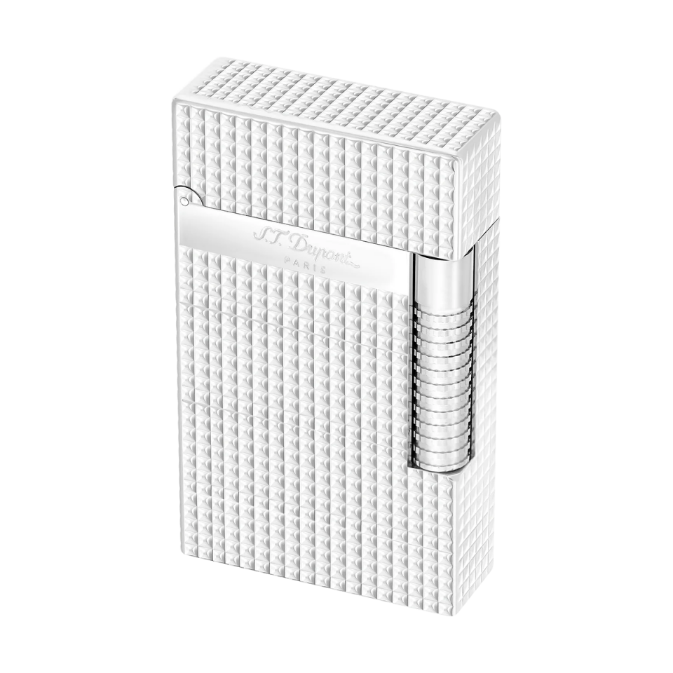 S.T. Dupont New Le Grand Diamond Head Silver Çakmak C23011