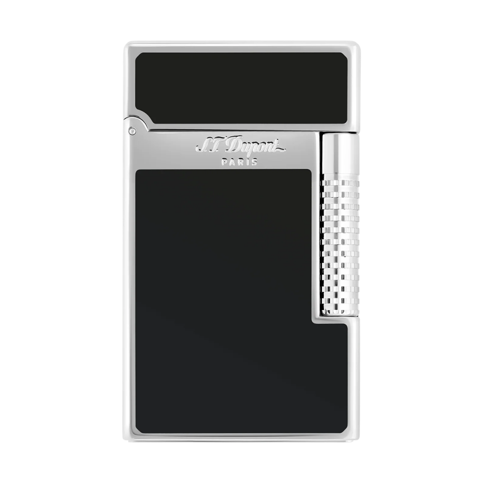 S.T. Dupont New Le Grand Siyah Lacquer & Palladium Çakmak C23010