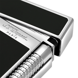 S.T. Dupont New Le Grand Siyah Lacquer & Palladium Çakmak C23010