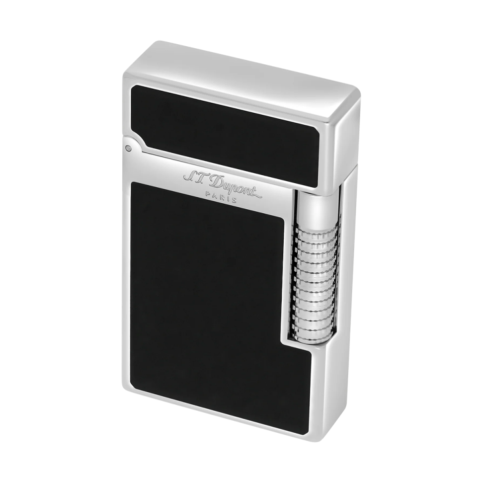 S.T. Dupont New Le Grand Siyah Lacquer & Palladium Çakmak C23010