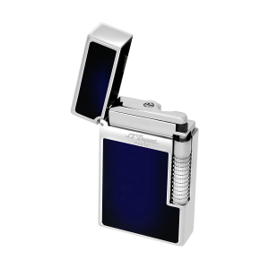 S.T. Dupont New Le Grand Sunburst Mavi Lacquer & Palladium Çakmak C23013