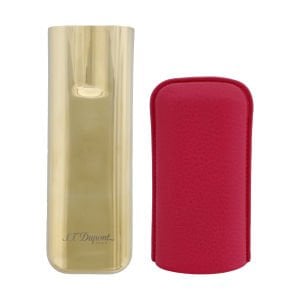 S.T. Dupont Grained Leather İkili Puro Kılıfı Pembe 183245