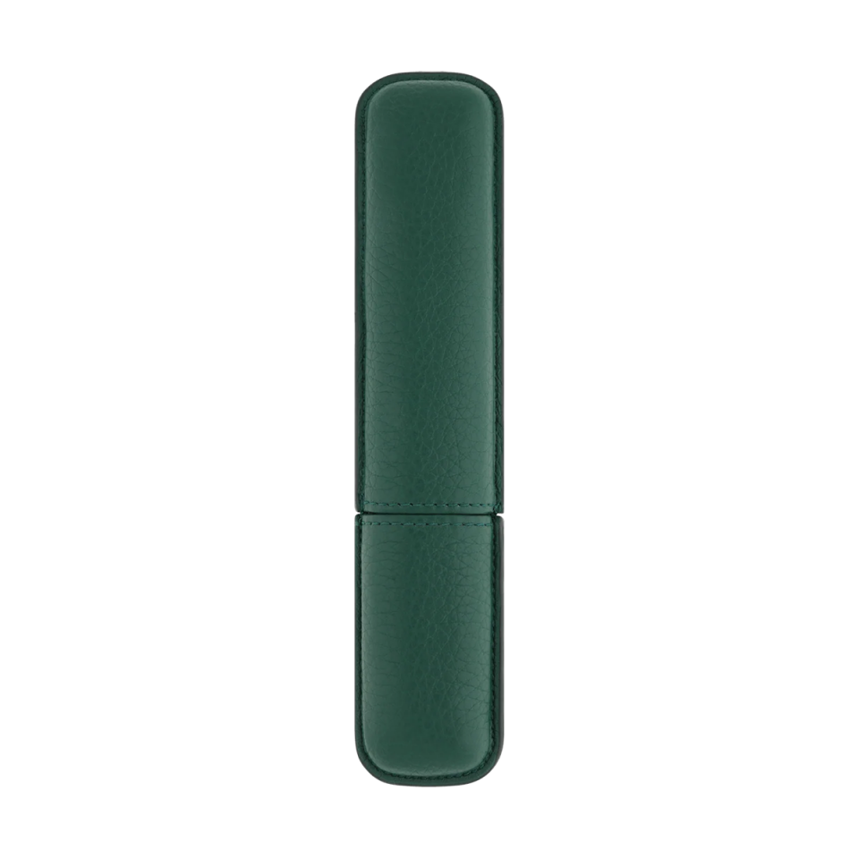 S.T. Dupont Grained Leather Tekli Kalem Kılıfı Yeşil 7128