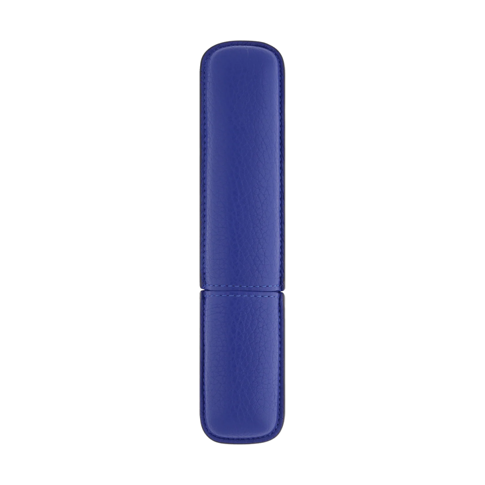 S.T. Dupont Grained Leather Tekli Kalem Kılıfı Mavi 7130