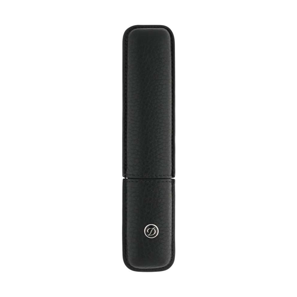 S.T. Dupont Grained Leather Tekli Kalem Kılıfı Siyah 7127