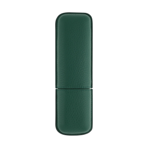 S.T. Dupont Grained Leather İkili Kalem Kılıfı Yeşil 7134