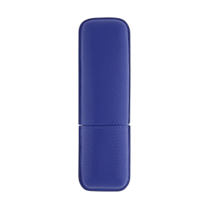 S.T. Dupont Grained Leather İkili Kalem Kılıfı Mavi 7132