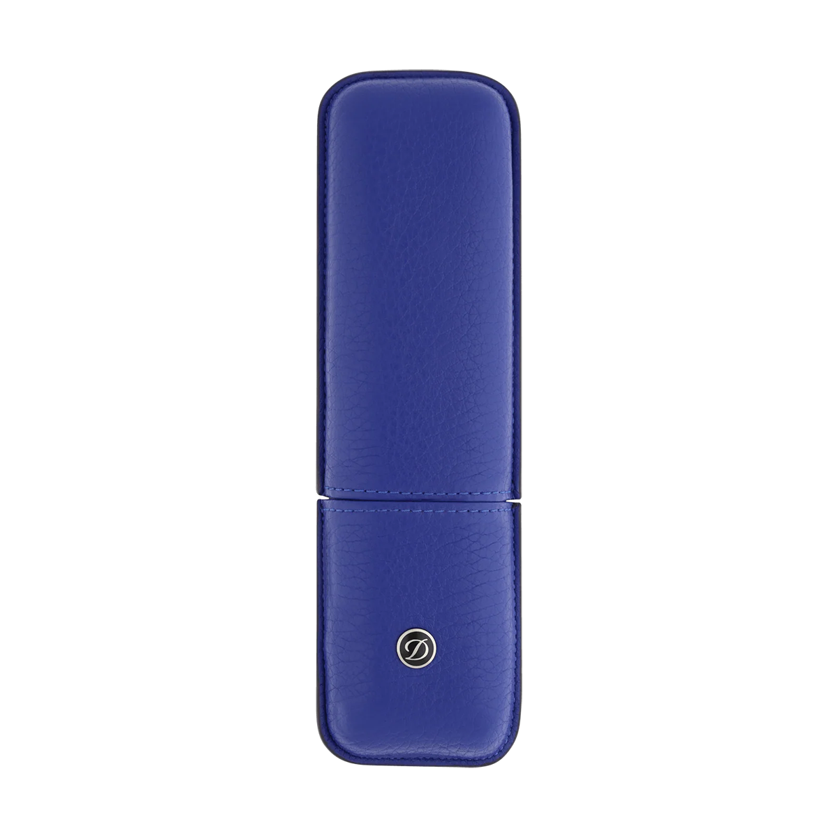 S.T. Dupont Grained Leather İkili Kalem Kılıfı Mavi 7132