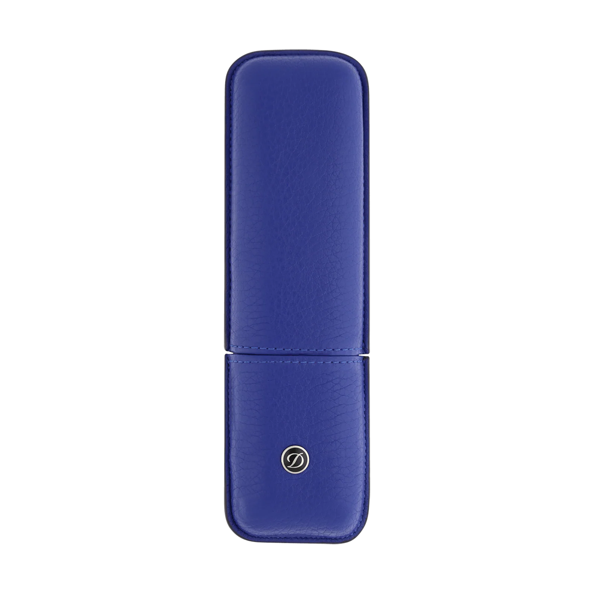 S.T. Dupont Grained Leather İkili Kalem Kılıfı Mavi 7132