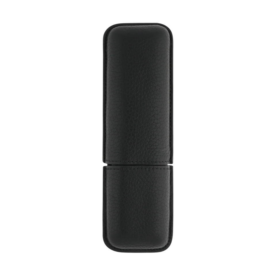 S.T. Dupont Grained Leather İkili Kalem Kılıfı Siyah 7131