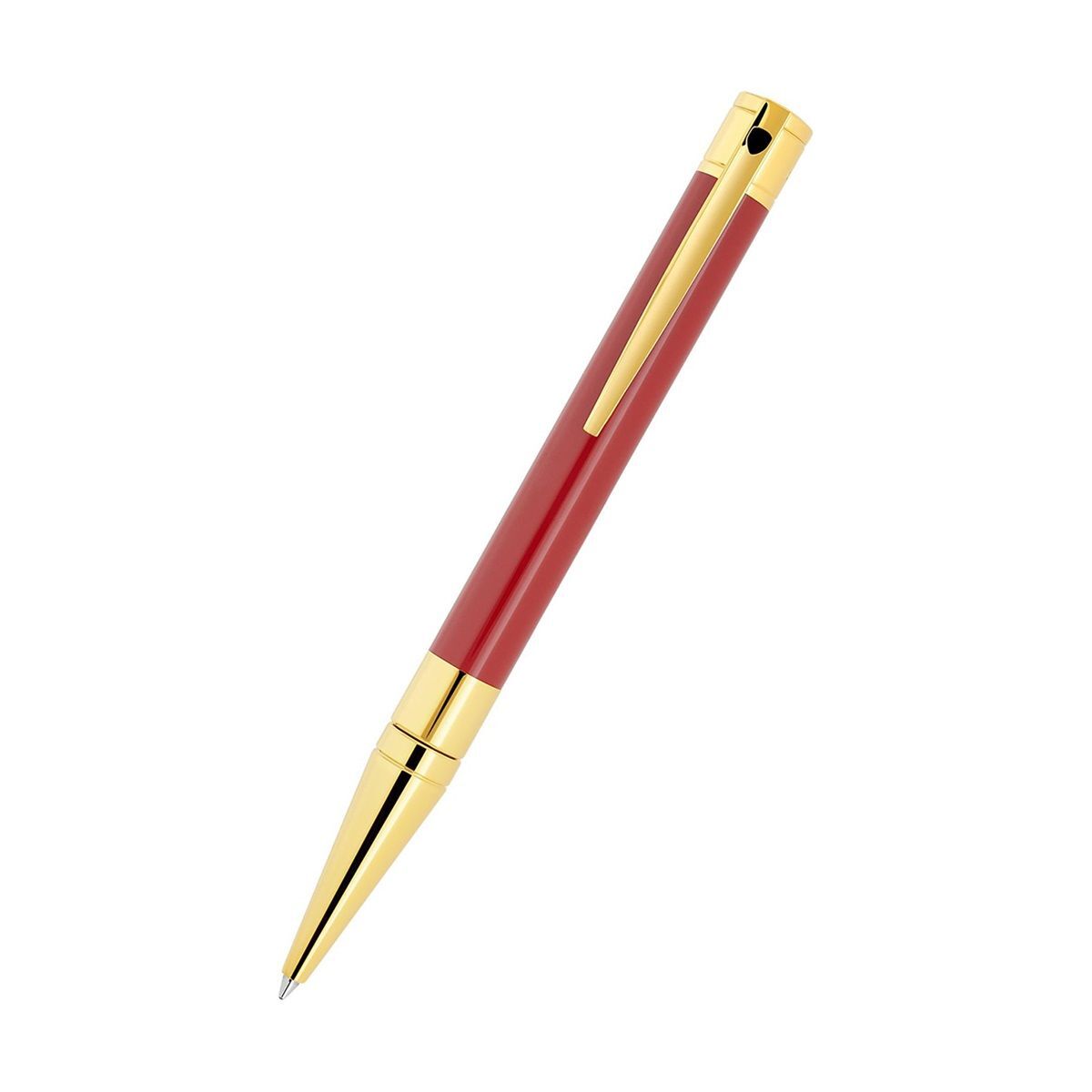 S.T. Dupont D-Initial Dragon Kırmızı & Gold Tükenmez Kalem 265028