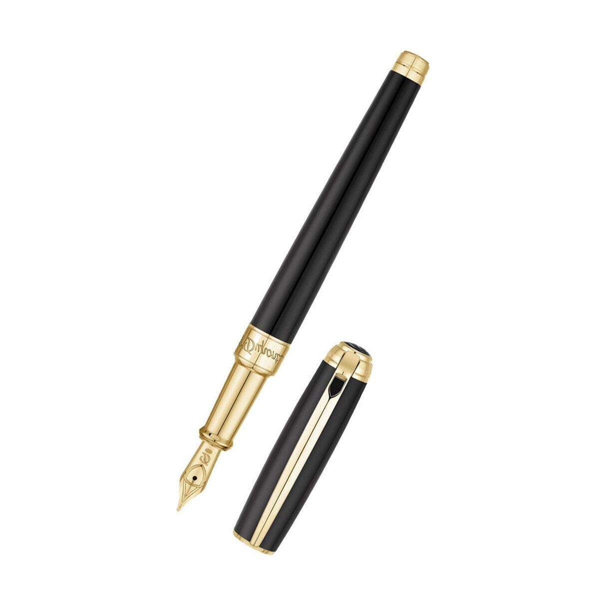 S.T. Dupont Ligne D Lacquer & Gold Dolma Kalem 410101