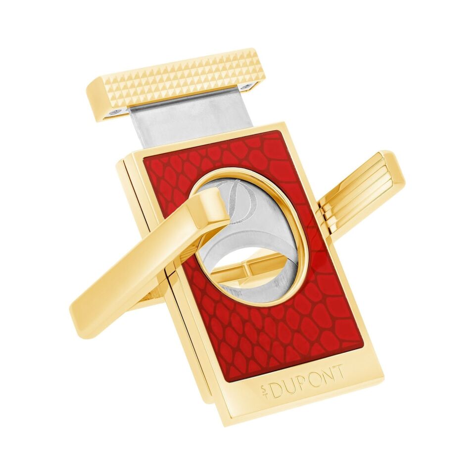 S.T. Dupont Snake Puro Kesici & Stand Kırmızı 3475