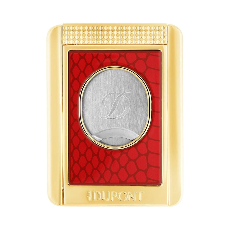 S.T. Dupont Snake Puro Kesici & Stand Kırmızı 3475