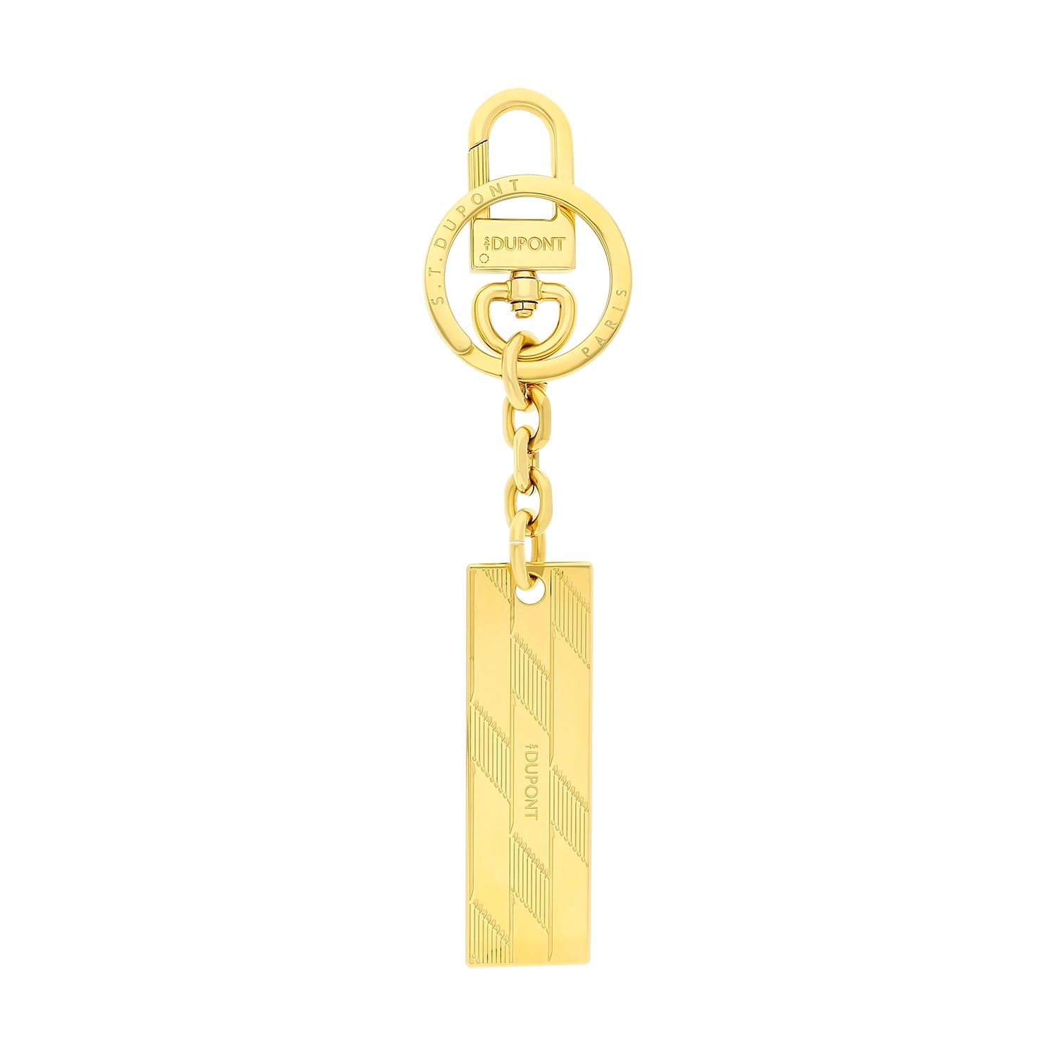 S.T. Dupont Monogram 1872 Gold Anahtarlık 3540