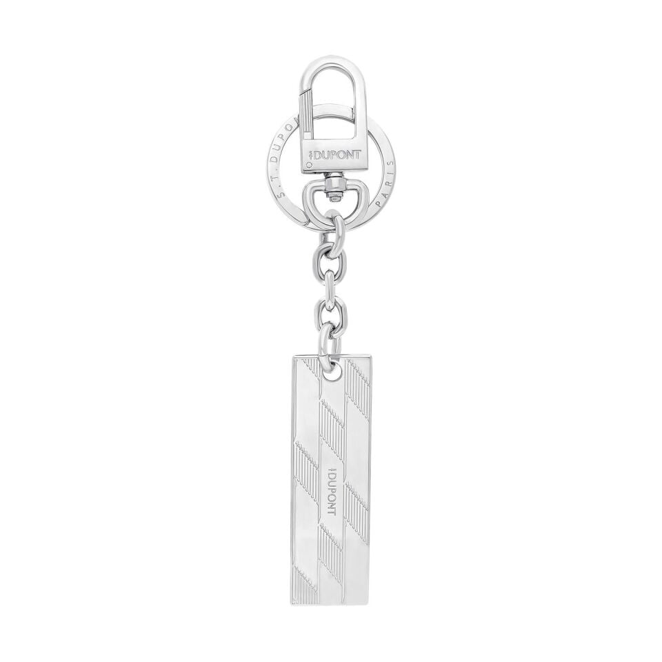 S.T. Dupont Monogram 1872 Silver Anahtarlık 3541