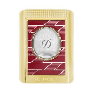 S.T. Dupont Monogram 1872 Puro Kesici & Stand Kırmızı 3478