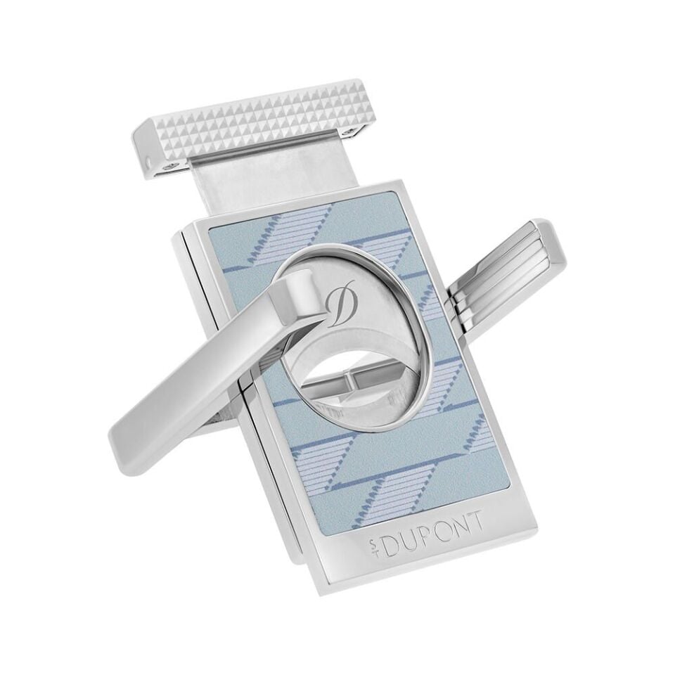 S.T. Dupont Monogram 1872 Puro Kesici & Stand Gri 3480M