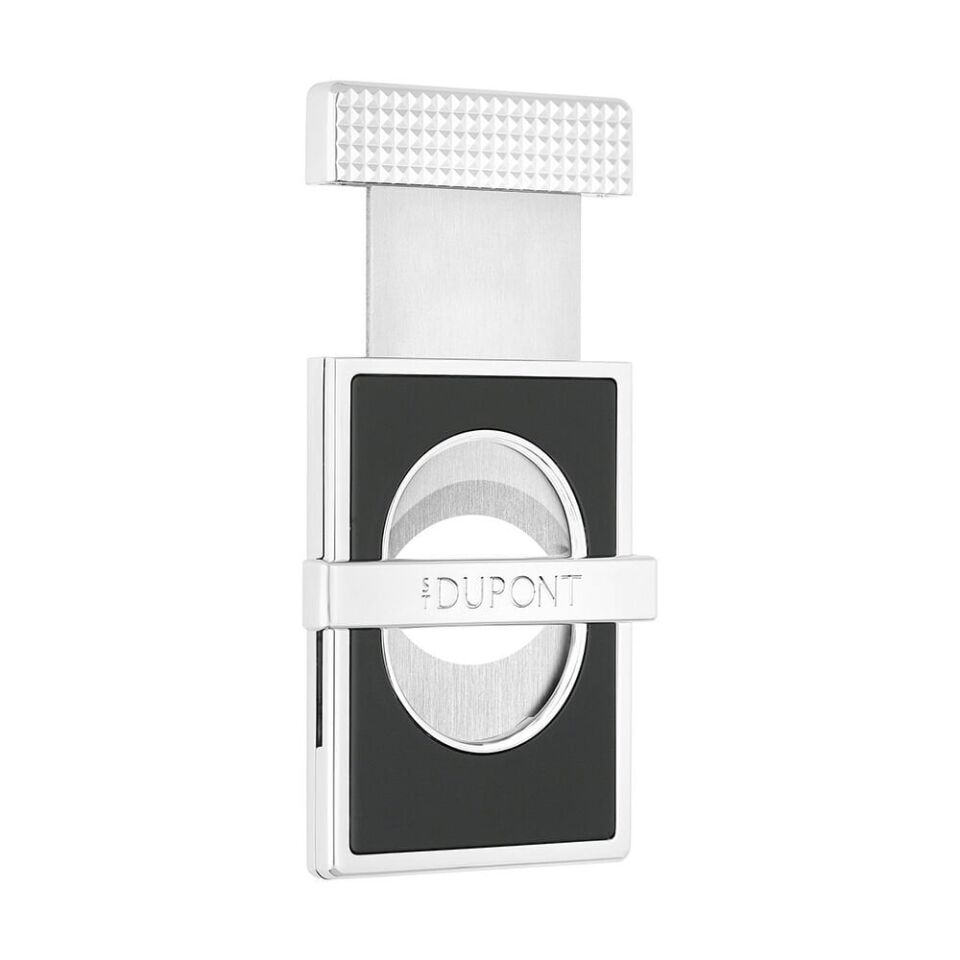 S.T. Dupont Slim Puro Kesici Silver & Siyah Lacquer 3480