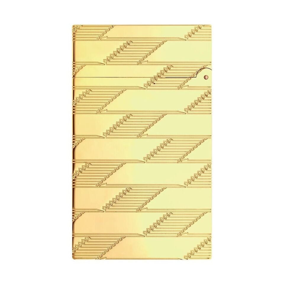 S.T. Dupont Ligne 2 Monogram 1872 Gold Çakmak C16178