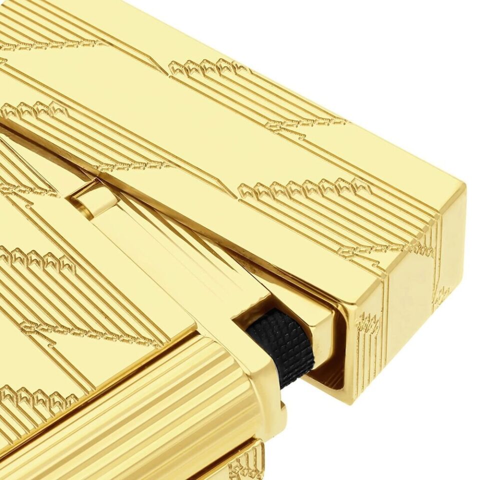 S.T. Dupont Ligne 2 Monogram 1872 Gold Çakmak C16178