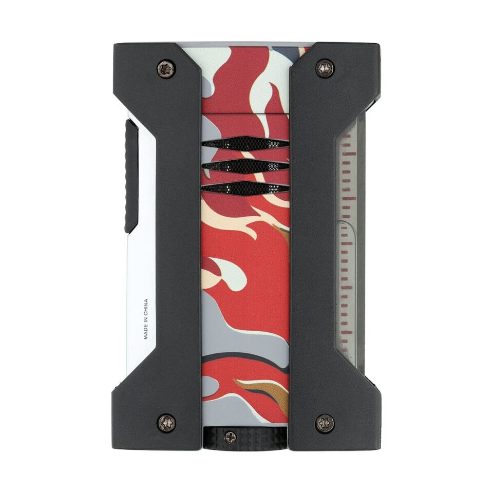 S.T. Dupont Defi Extreme Kamuflaj Kırmızı Çakmak 21451