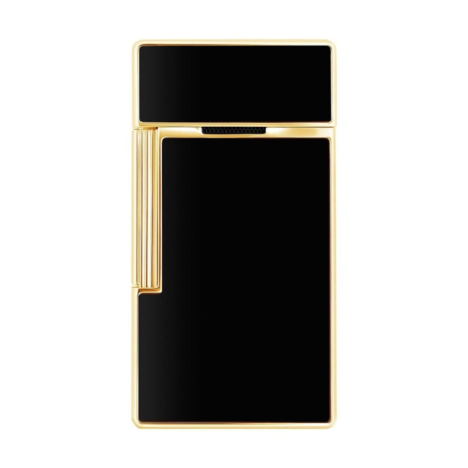 S.T. Dupont Biggy Gold & Siyah Lacquer Çakmak 25222