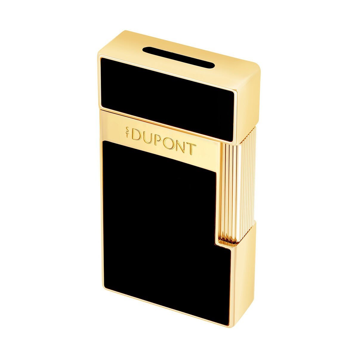 S.T. Dupont Biggy Gold & Siyah Lacquer Çakmak 25222