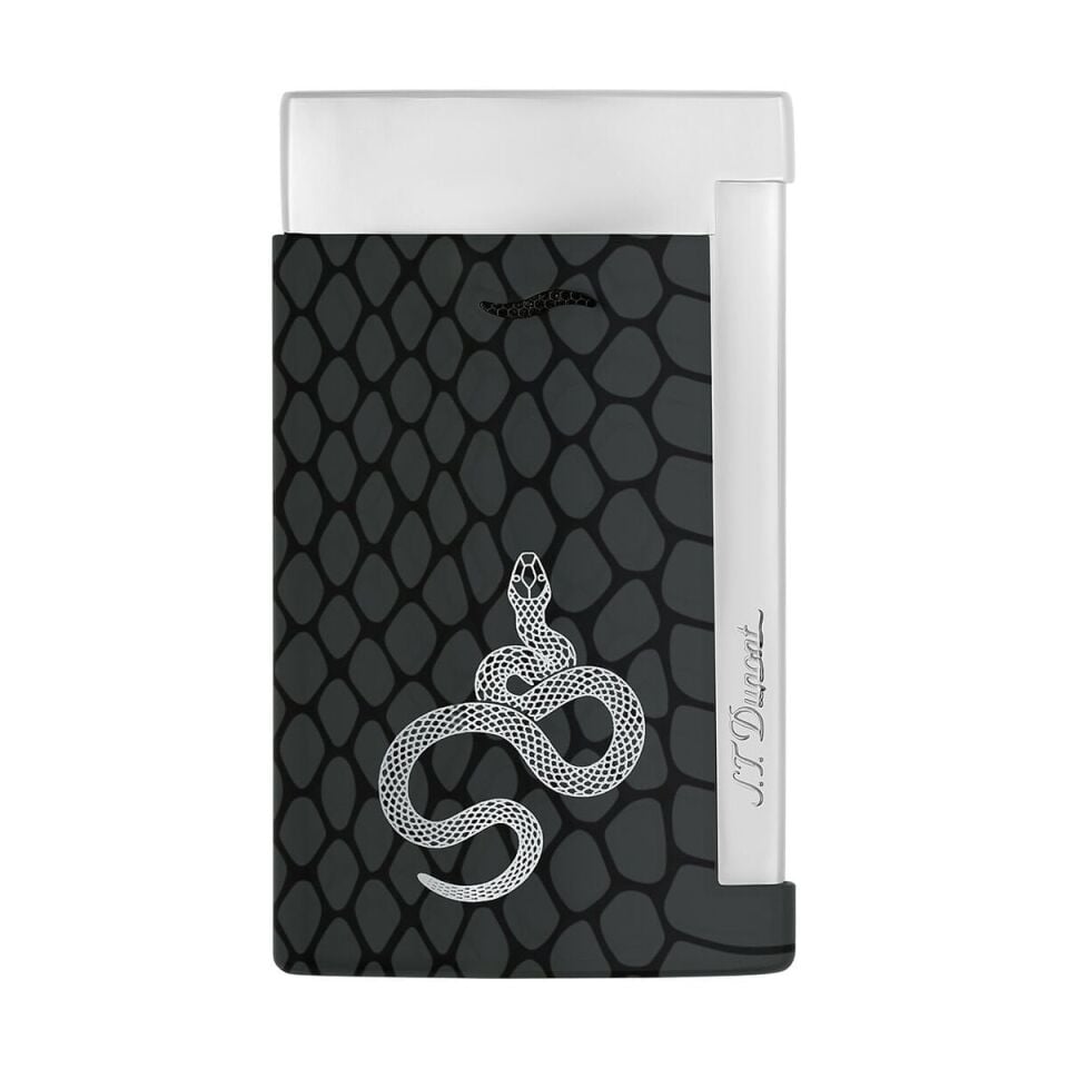 S.T. Dupont Slim 7 Snake Çakmak Siyah 27076