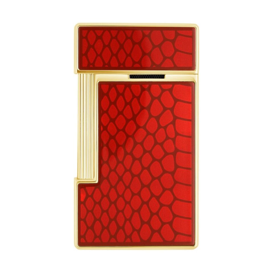 S.T. Dupont Slimmy Snake Çakmak Kırmızı 28075