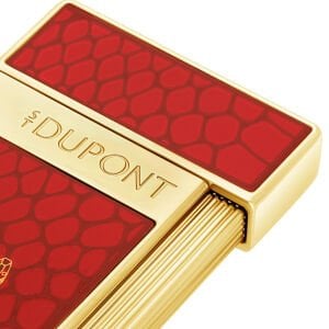 S.T. Dupont Slimmy Snake Çakmak Kırmızı 28075