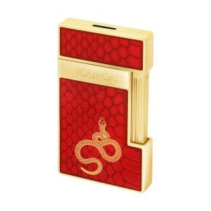 S.T. Dupont Slimmy Snake Çakmak Kırmızı 28075