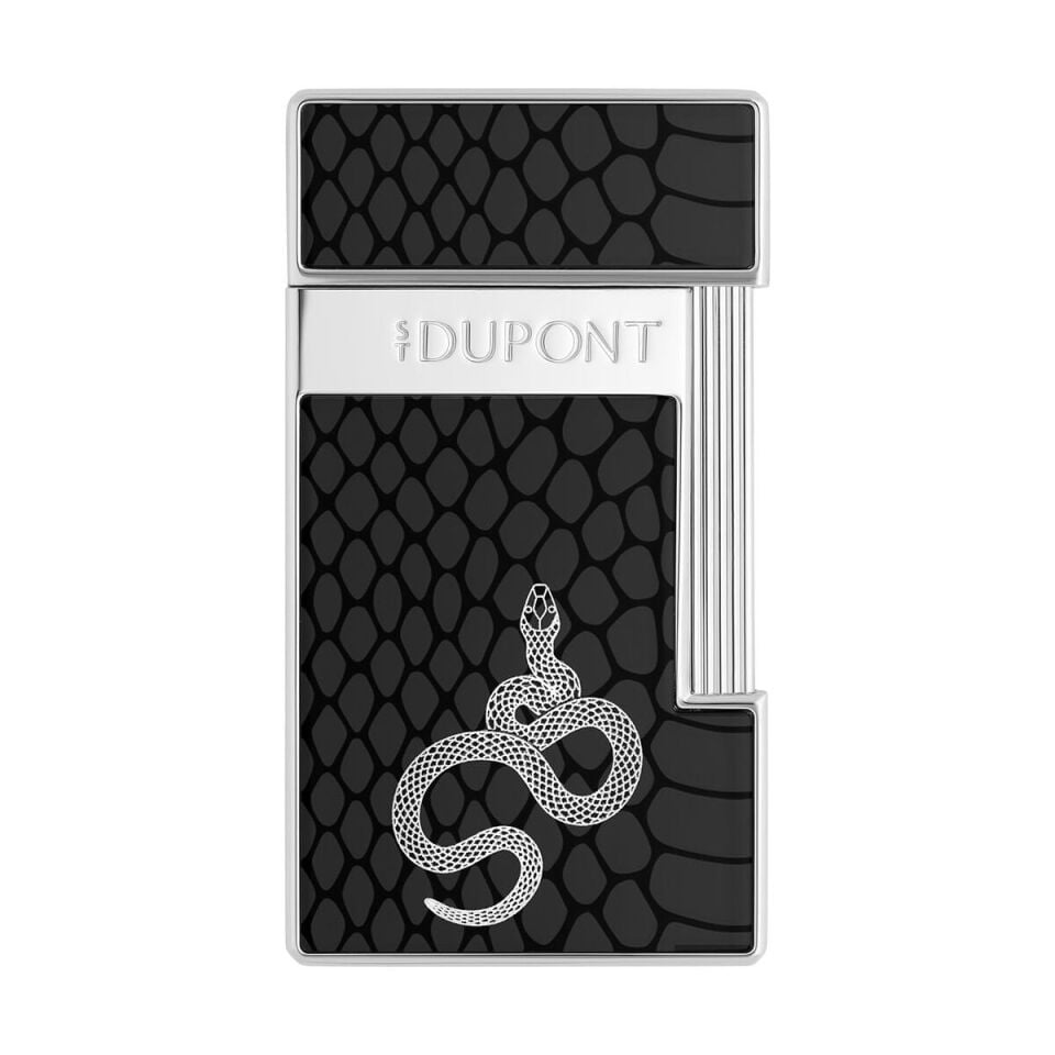 S.T. Dupont Slimmy Snake Çakmak Siyah 28076
