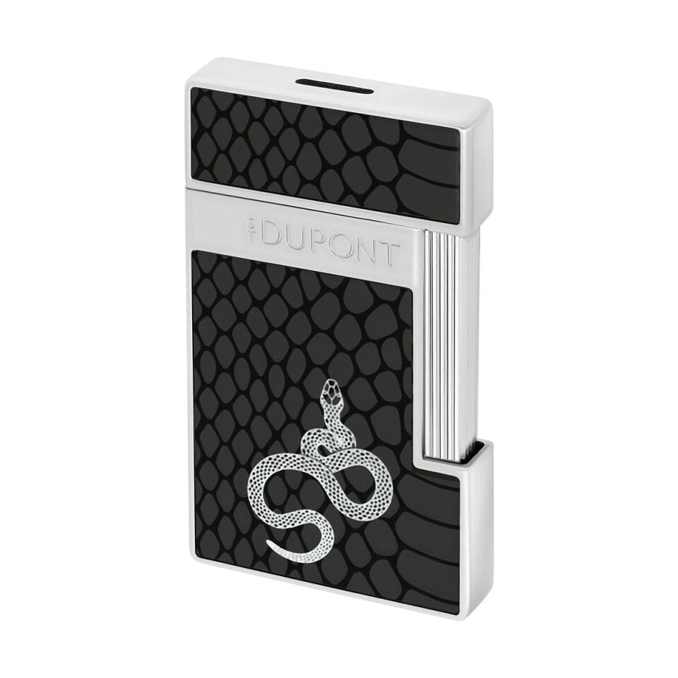 S.T. Dupont Slimmy Snake Çakmak Siyah 28076