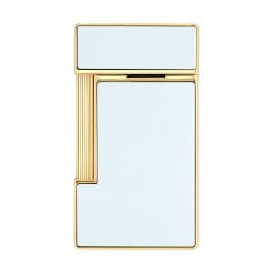 S.T. Dupont Slimmy Gold & Beyaz Lacquer Çakmak 28224