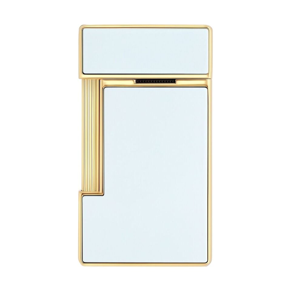 S.T. Dupont Slimmy Gold & Beyaz Lacquer Çakmak 28224
