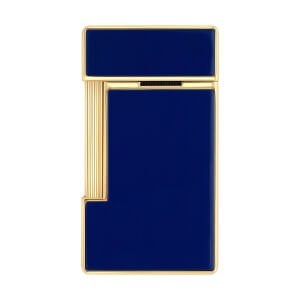S.T. Dupont Slimmy Gold & Mavi Lacquer Çakmak 28225