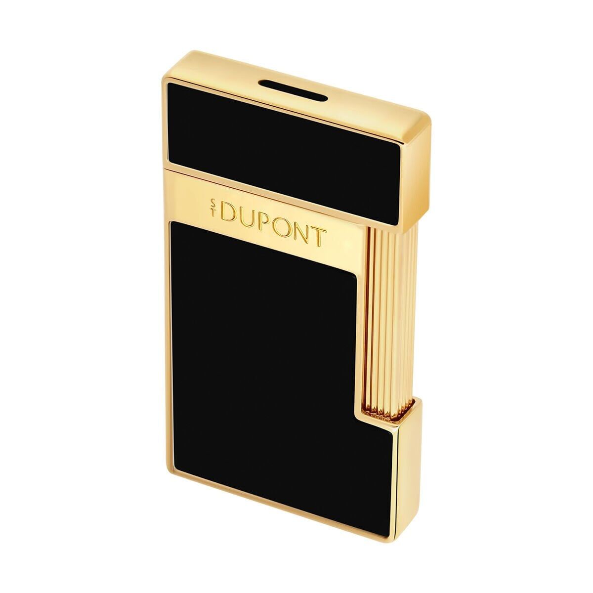 S.T. Dupont Slimmy Gold & Siyah Lacquer Çakmak 28222