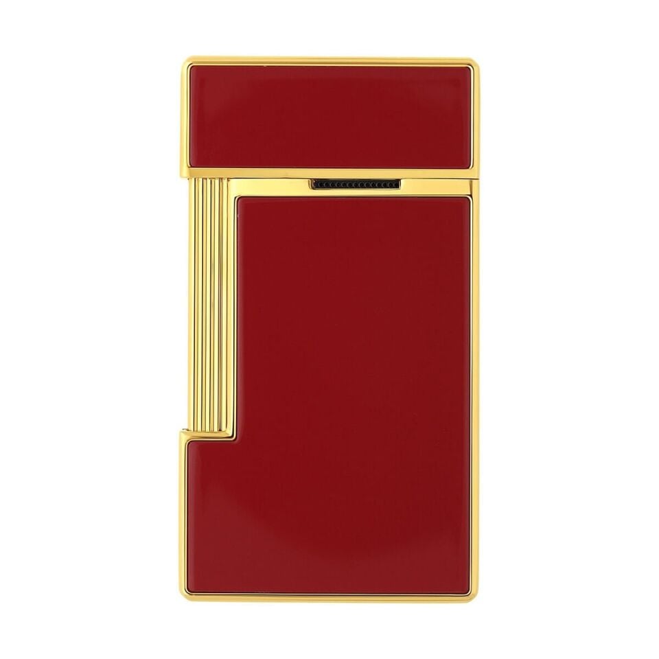 S.T. Dupont Slimmy Gold & Bordo Lacquer Çakmak 28030