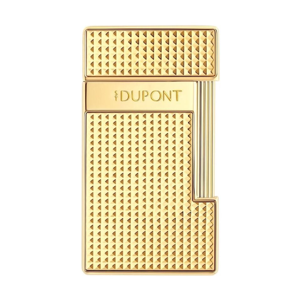 S.T. Dupont Slimmy Diamond Head Gold Çakmak 28119