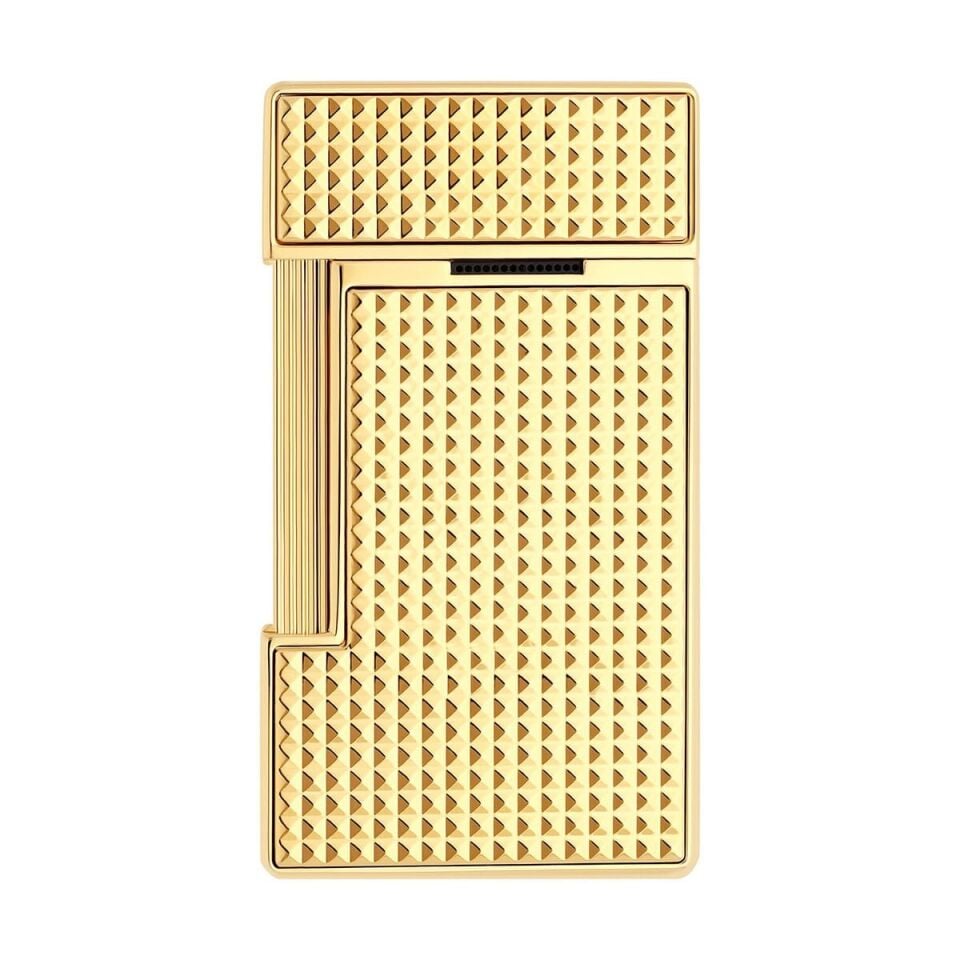 S.T. Dupont Slimmy Diamond Head Gold Çakmak 28119