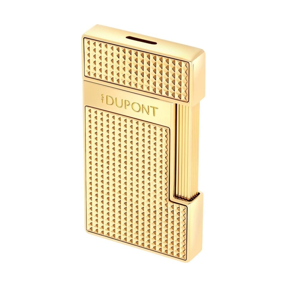 S.T. Dupont Slimmy Diamond Head Gold Çakmak 28119